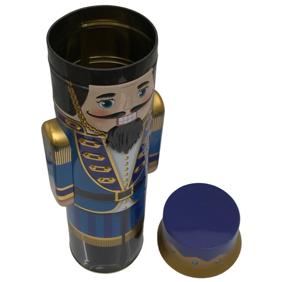 The Silver Crane Blue Toy Soldier Nutcracker Tin - Picture 5 of 6